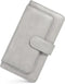 UTO Women PU Leather Wallet RFID Blocking Large Capacity 15 Card Slots Smartphone Holder Snap Closure...