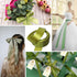 2 inch Light Olive Ribbon Satin Double Face Ribbons for Gift Wrapping Party Decoration Floral Arrangement Silk Ribbon for Wedding Decor Ribbon Lig...