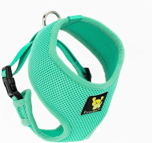 EcoBark Dog Harness - Eco-Friendly Max Comfort Harnesses - Luxurious Soft Mesh Halter - Over The Head Harness Vest- No Pull and No Choke for Puppy...