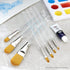 Aqualon Royal & Langnickel(R) Filbert Brush Set-7/Pkg...