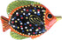 Cactus Canyon Ceramics Spanish 3-Piece Fish Wall Hanger Set, Negro...