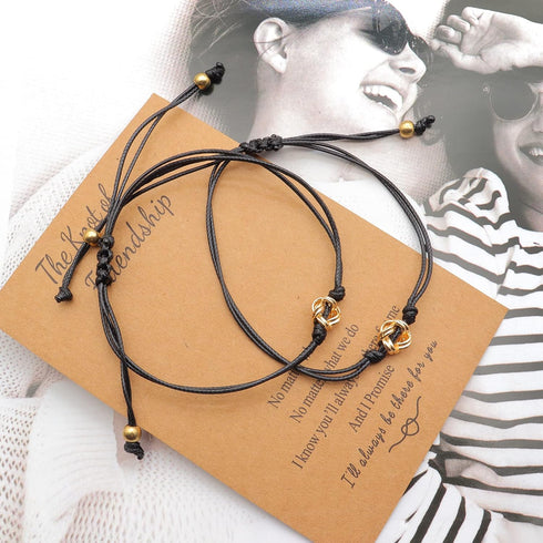 YOOESTORES82 Best Friends Friendship Bracelets Anklet,Long Distance BFF Bracelets for Girls,Friendship Gifts for Women Friends Matching Bracelet B...