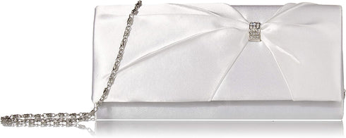 Touch Ups Clutch Handbag, White...