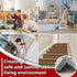 Rug Carpet Non Slip Grippers, 16Pcs Large Carpet Tape Pads Reusable, Removable Strong Adhesive No Damaging for Floor, Double Sided Rug Carpet Tape...