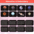 XEmbro 8 PCS Cross Stitch Kits for Beginners, Solar System Kids Embroidery Kit, Stamped Cross Stitch Craft Supplies for Boys and Girls, Planet Pat...