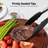600ºF Heat Resistant Kitchen Tong: U-Taste 7 inch Silicone Cooking Tong with Firm Sealed Non Stick Rubber Tips & Silicon Coated 18/8 Stainless Ste...