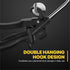 High Volume Air Blow Gun with Rubber Guard Air Flow Nozzle, Industrial Household Air Blower Gun Angle Bent Jet Nozzle, Air Gun for Compressor Pneu...