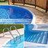 Heavy Duty Pool Brush Head?10-inch Metal Pool Brushes Head with Stainless Steel Wire Bristles & Aluminium Back for Remove Calcium Buildup, Rust St...