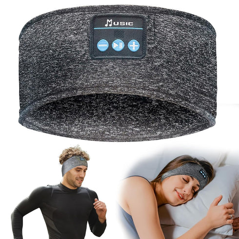 Bluetooth Headphones, Sleep Headphones Headband Wireless for Sleeping Side Sleepers - adjustable sleep headphone, and Bluetooth Headbands for Wome...
