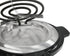 Elite Gourmet ESB-300X Single Countertop Coiled Burner, 1000 Watts Electric Hot Plate, Temperature Controls, Power Indicator Lights, Easy to Clean...