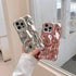 Case for iPhone 14 Pro Max,3D Wave Bubble Shape Ripple Chrome Pattern Soft Non-Yellowing Bumper Case Glitter Shiny Camera Shockproof Women Girls C...