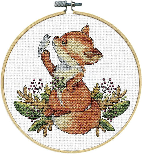 Design Works Crafts Janlynn Counted Cross Stitch Kit, Fox, by The Yard...