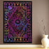 THE ART BOX Multi Purple Mandala Sun and Moon Aesthetic Wall Tapestry – Celestial Cotton Wall Hanging for Bedroom Indie Decor...