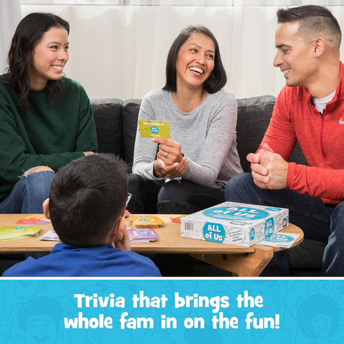 WHAT DO YOU MEME? All of Us - The Family Trivia Game for All Generations - Family Card Games for Kids and Adults...