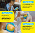 Pop It! Pro - The Original Light Up, Pattern Popping, Pop It! Game from Buffalo Games,Blue and Yellow...
