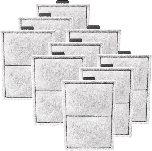 9 Pack PF-L Filter Cartridges for Top Fin Power Filter, Replacement Fish Tank Filter Cartridge Using for Top Fin Silenstream PF20, PF30, PF40 and ...