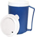 Rehabilitation Advantage Plastic Weighted Insulated Mug with Tumbler Lid (12oz), Blue...