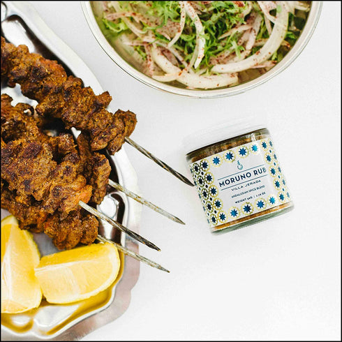 Villa Jerada, Moruno Premium Rub - Andalusian Spice Blend, 1.76 oz (MORUNO 2 JARS)...