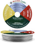 Mandala Crafts 7 Strand Beading Wire for Jewelry Making - Stainless Steel Tiger Tail Beading Wire - 98 FT 22 Gauge Bead Stringing Wire Jewelry Bra...
