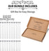 Cocktail Picks Martini Stirrers Toothpicks – (24 Pack / 4 & 8 Inch) Reusable Cocktail Picks - Stainless Steel Metal Drink Skewers Sticks for Marti...