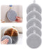 5pcs Multifuctional Wire Dishwashing Rags for Wet and Dry, Round Rags for Cleaning House Washing Cloth, Reusable Non Scratch Wire Double Layer Dis...