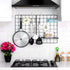 2 Pack Wire Wall Grid Panel | Photos & Pictures Display Grid Wall Panels | Black, Magnetic & Metal Grid | Photo Grid | Grid Wire Board | Hanging H...