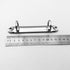 5pcs 2-Ring Binder Mechanism Spines for Top-Binding, 2 O Rings,20mm Base Width,133mm =5.24 inch Length,Top-Binding on The 8.5” Edge of a Letter Si...
