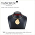 YANCHUN Conch Shell Necklace for Women Gold Shell Necklace Dainty Seashell Necklace Trendy Shell Choker Necklace Summer Beach Jewelry Halloween Co...
