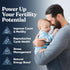 Conception For Him – Fertility Supplements for Men, Male Fertility Booster & Prenatal – Optimal Sperm Count, Motility Strength – Ashwagandha, Fola...