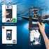 Niveaya [Up to 10.5" Waterproof Phone Pouch - 2 Pack, Waterproof Phone Lanyard Case with iPhone 15/14/13/12 Pro Max up to 8.3", Phone Dry Bags for...