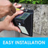 Aduro Sport Bright Basics Motion Sensor Outdoor Light Wireless LED Solar Outdoor Lights Waterproof Solar Security Light with Motion Sensor...