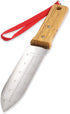 Nisaku NJP651 Hori Weeding & Digging Knife-Hardened HRC58 Edition, Authentic Tomita (Est. 1960) Japanese Stainless Steel, 7.25" Blade, Wood Handle...