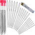 Orrdice 18+1PCS Large Eye Blunt Needles, Stainless Steel Yarn Knitting Needles, Sewing Needles, Crafting Knitting Weaving Stringing Needles,Perfec...