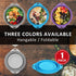 Collapsible SiliconelSalad Bowl 64oz Camping Bowl Outdoor Hiking Travel Durable Bowl for Storage and Mixing Food-Grade Silicone Food Storage Conta...