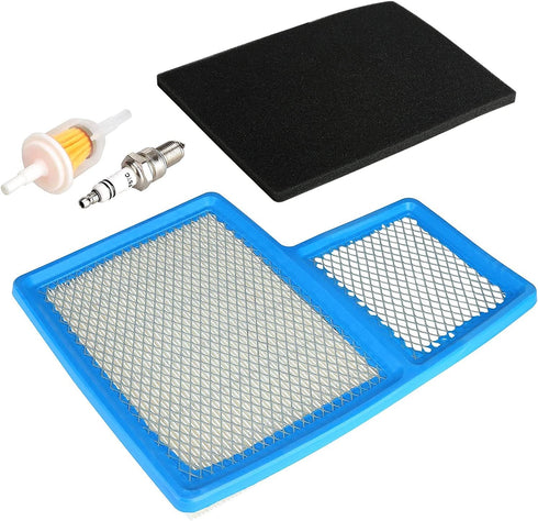 10L0L Golf Cart Air Filter Tune up Kit for Yamaha G16A G19 G20 G21 G22 G22A G29 Drive Gas Golf Cart 1996-UP 4 Cycle 301cc 357cc Engine Replace Air...