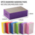 XKDOUS 6PCS Diamond Hand Polishing Pads,60/100/200/400/600/1000 Diamond Sanding Pads Tile Tools Polishing Pad Sanding Block Polishing for Ceramic ...