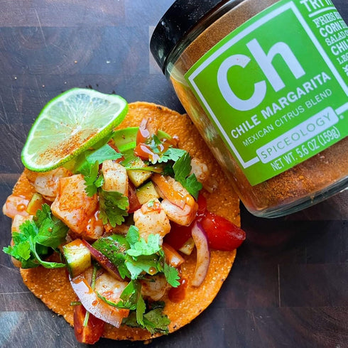 Spiceology - Chile Margarita Mexican Citrus Spice Blend - Chili Lime Taco Seasoning - Use On: Tacos, Black Beans, Chicken, Steak, Fish, Rice Chili...