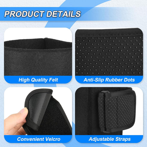 Black Arm Chair Cup Holder, Drinking Can Water Bottle Holder for Armrest Chair, Recliner, Gaming & Office Chair Universal Roll Bar...