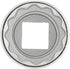 SK Professional Tools 40130 1/2 in. Drive 12-Point Fractional Standard Chrome Socket - 15/16in., Cold Forged Steel Socket with SuperKrome Finish, ...