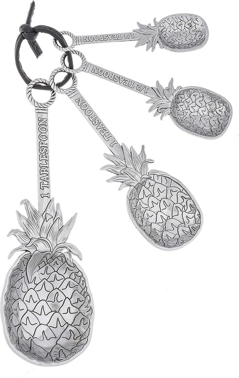 Measuring Spoons w/o Color - Pineapples (4 pc. set)...