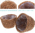 Alipis Seagrass Basket Planter Woven Flower Pots 2pcs 13cm Rattan Storage Basket Plant Container Hand Woven Basket Planter Straw Flower Pot for In...