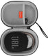 Protective Case for JBL Clip 4 Speaker, Portable Travel Carrying Bag with EVA Hard Shell Cover - (Black Case and Inside Grey)...