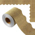 AIEX 66ft/ 20m Scalloped Bulletin Board Borders, Border Trim Burlap Style Rolled Border for Bulletin Boards Whiteboards Desks Posters Decorations ...