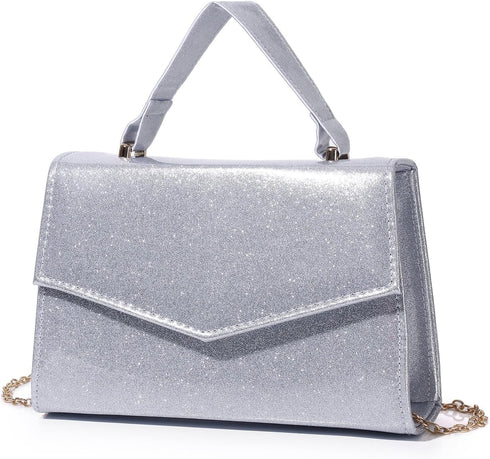 Patent Leather Clutch Purse Glittering Envelope Women Evening Bag for Wedding Party Cocktail Prom...