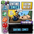 Greater Than Games | Sentinel Comics: Dice Set | Tabletop Role Playing Game Accessory | Superhero Storytelling | includes 5 Custom Dice and Bag...