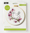Bucilla 47917E Stamped Embroidery Kit, 6", Cherry Blossom Birdie...