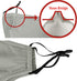 WITHMOONS 6PCS Cotton Face Bandana Reusable Washable with Pocket and Wire MH93088...