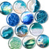 DARUITE 12Pcs Glass Fridge Magnets Refrigerator Magnets for Crafts Strong Magnets for Adults Small Magnets for Fridge Cute Magnets for Whiteboard ...