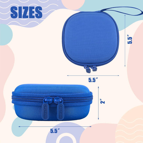 Hard Carrying Case Fits for Moonlite Storybook Projector, Mini Projector Case for Moonlite Projector with Many Storybook Reels Pockets (Holds up t...