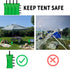 Tent Weights Set of 4 Sand Bags for Canopy Legs Outdoor Instant Sun Shelter Patio 112LBS Large Heavy Duty (Green)...